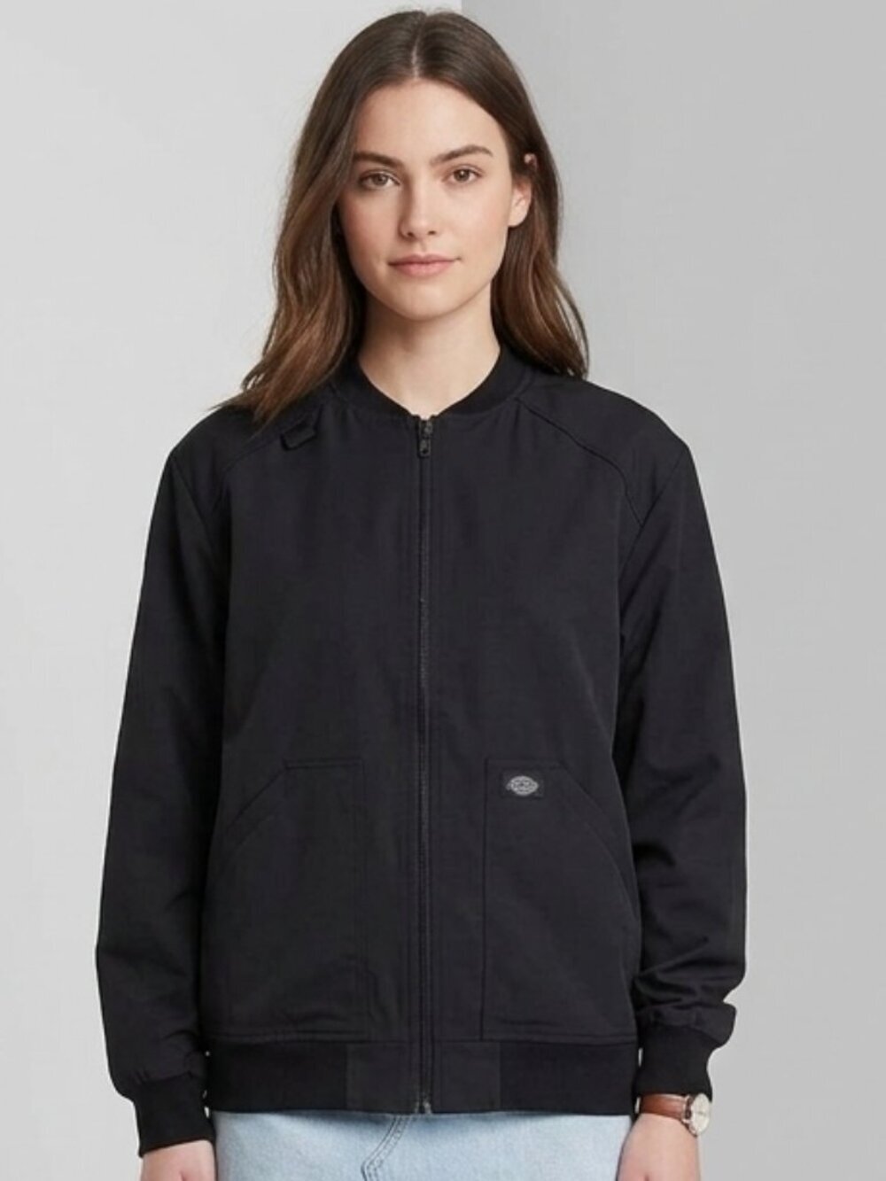 Dickies Jacket Lightweight Size Large Black Style # DK365